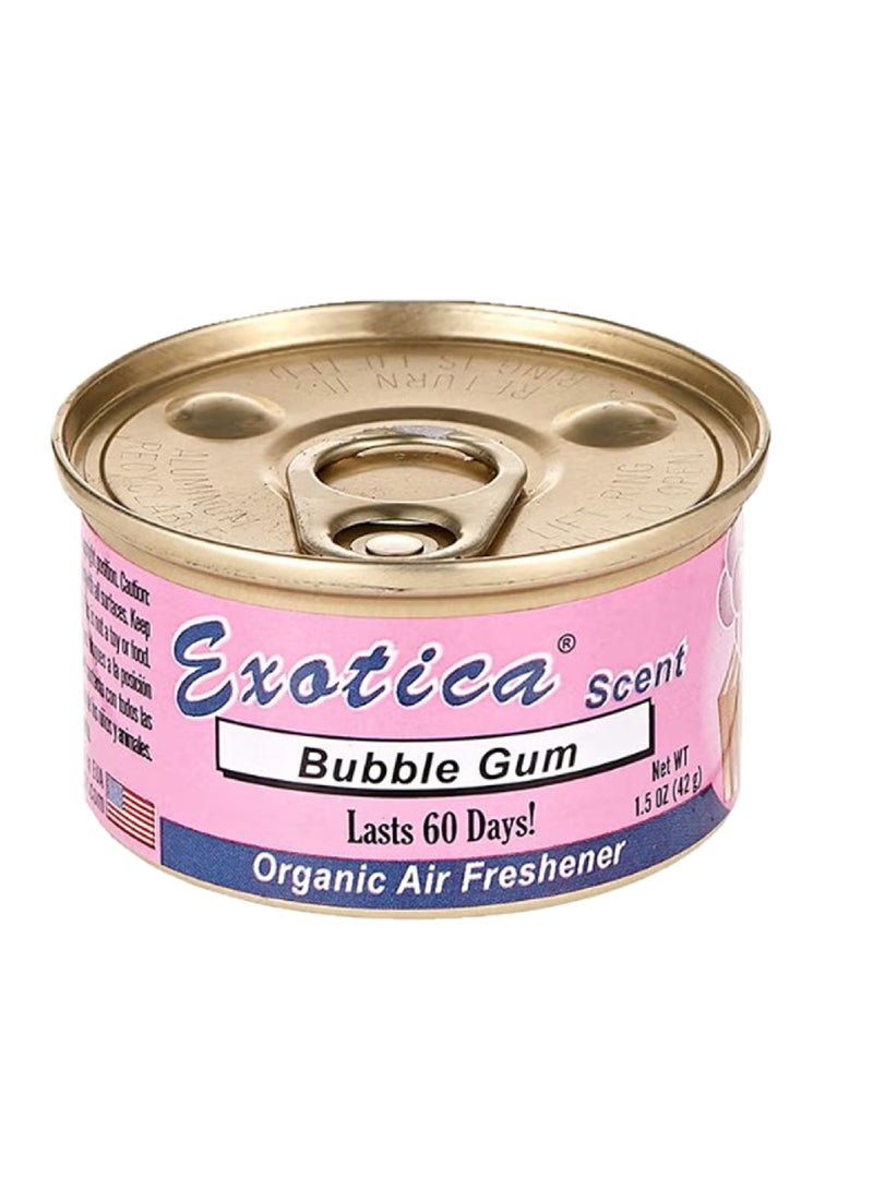 EXOTICA مجموعة معطرات هواء السيارة - طعم العلكة عبوة من 3 - Image 2